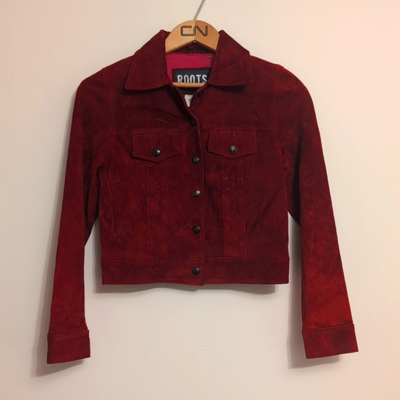 Roots leather jacket - Picture 1 of 7